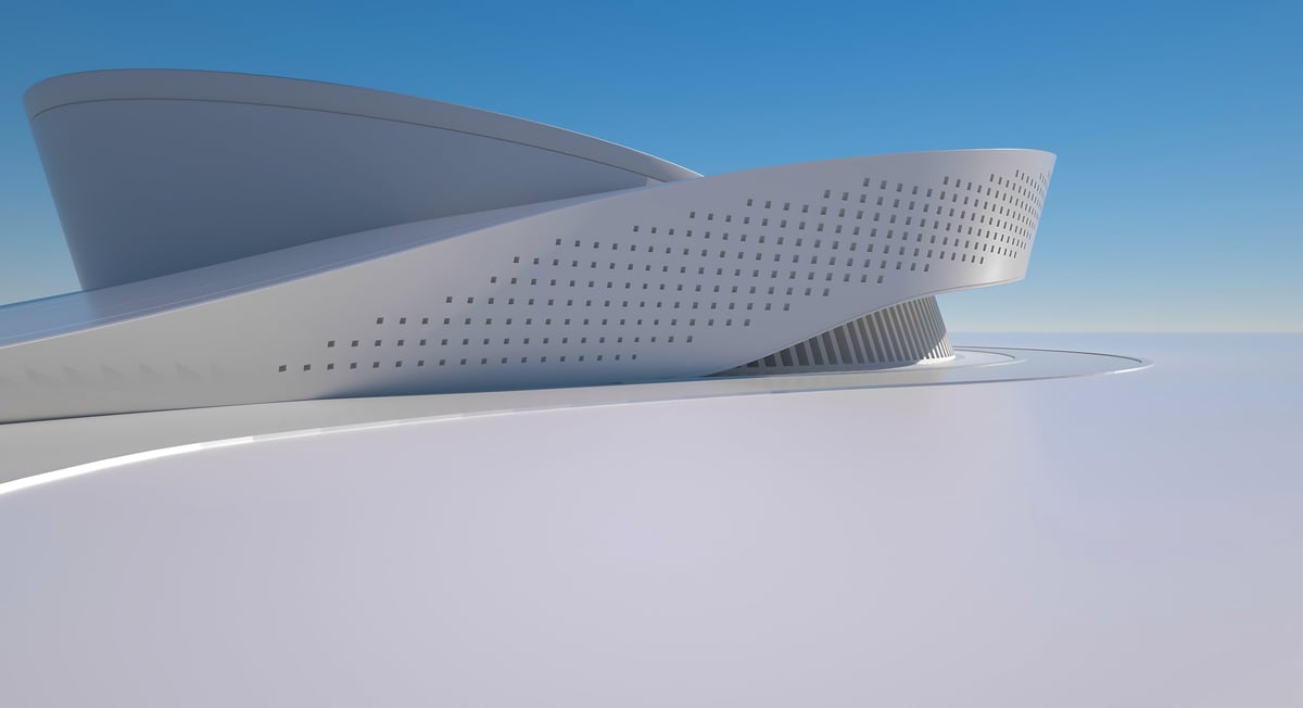 Innenraumvisualisierung mit Licht und Einrichtung